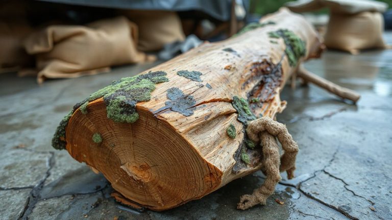alder firewood mold risks
