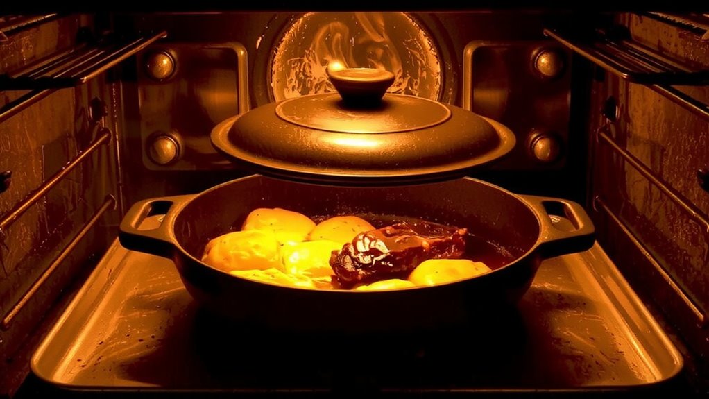 bake for even heat