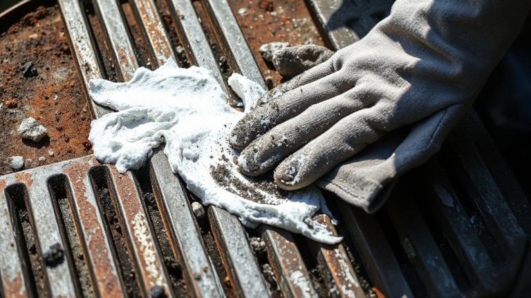 baking soda salt rust removal
