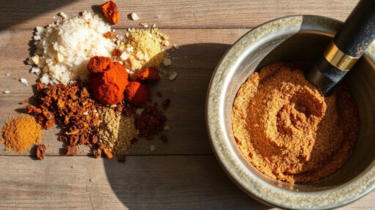 balanced sweet salty spicy smoky