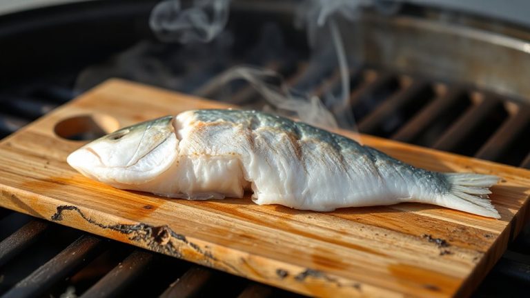 balancing smoke density cooking delicate fish