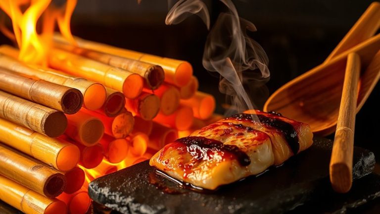 bamboo culms aromatic smoke