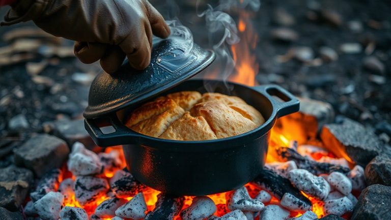 bannock bread dutch oven coals