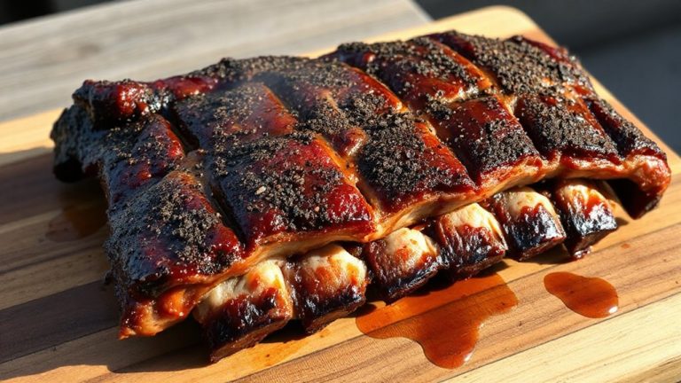 beef ribs smoked for bark