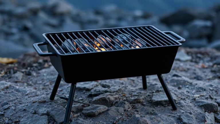 best charcoal grill camping