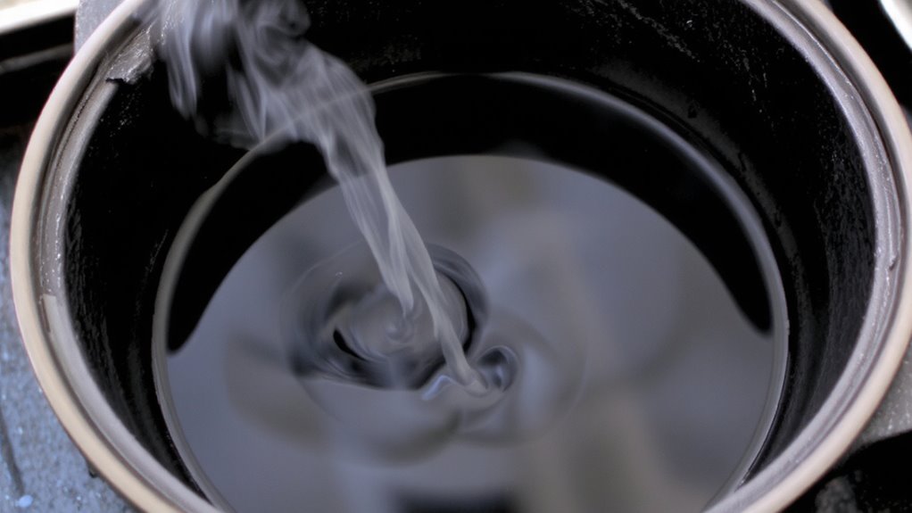boil to loosen residue