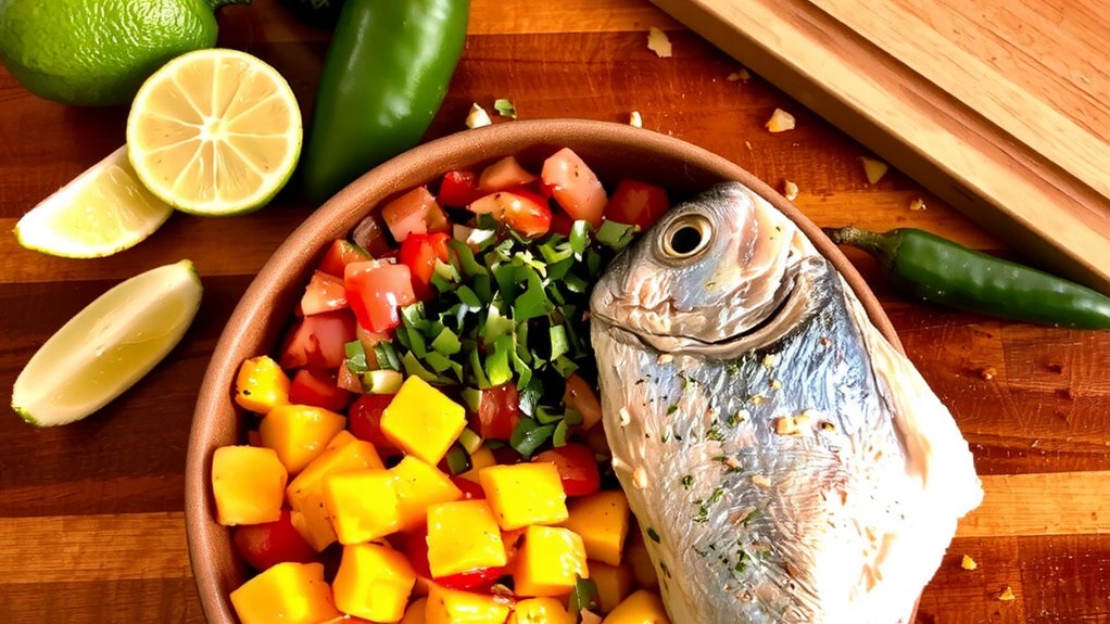 bright balanced fresh salsa
