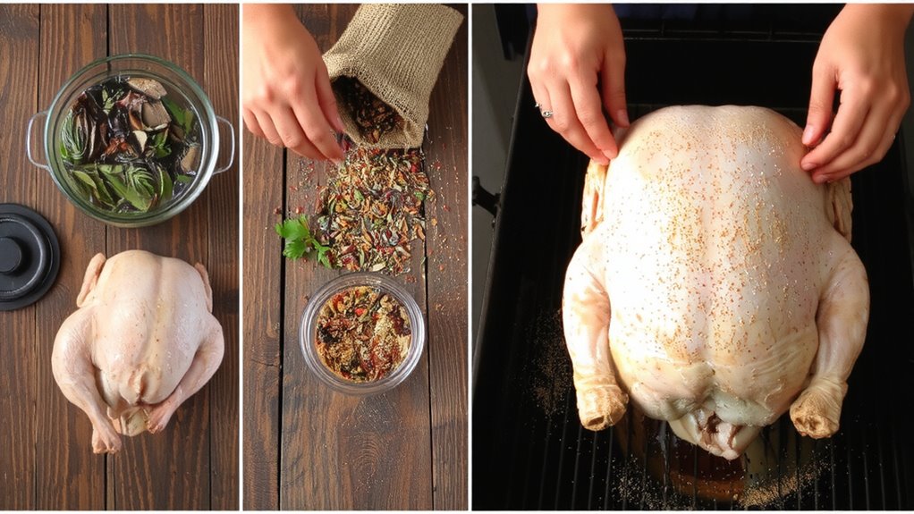 brine for juicy flavor