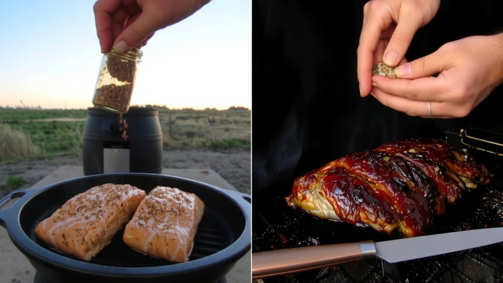 brine marinate smoke strategically