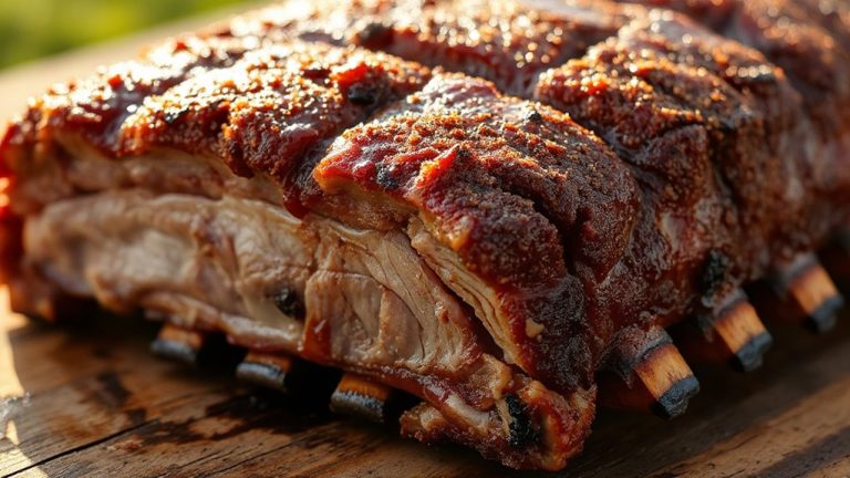 brown sugar paprika crust ribs
