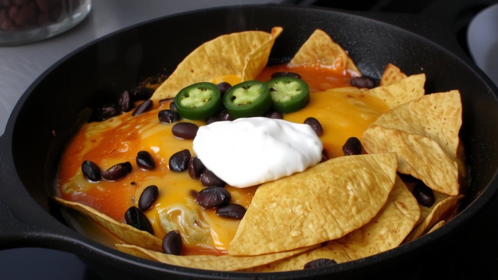 butane burner for perfect nachos