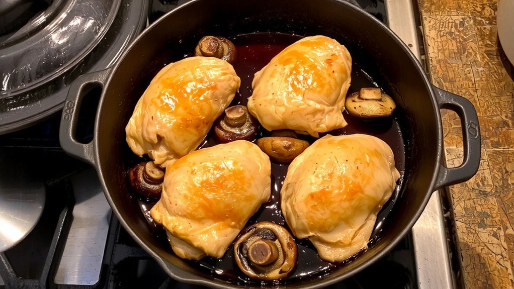 caramelize onions saut mushrooms