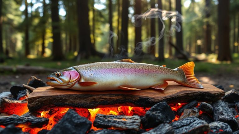 cedar plank steelhead cooked