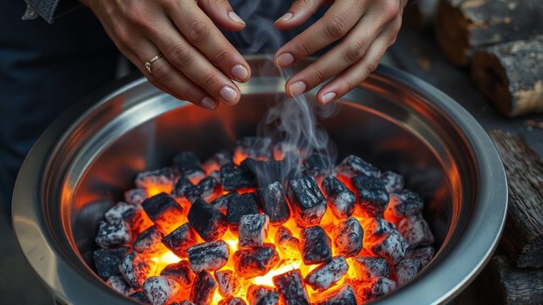 charcoal chimney starter method
