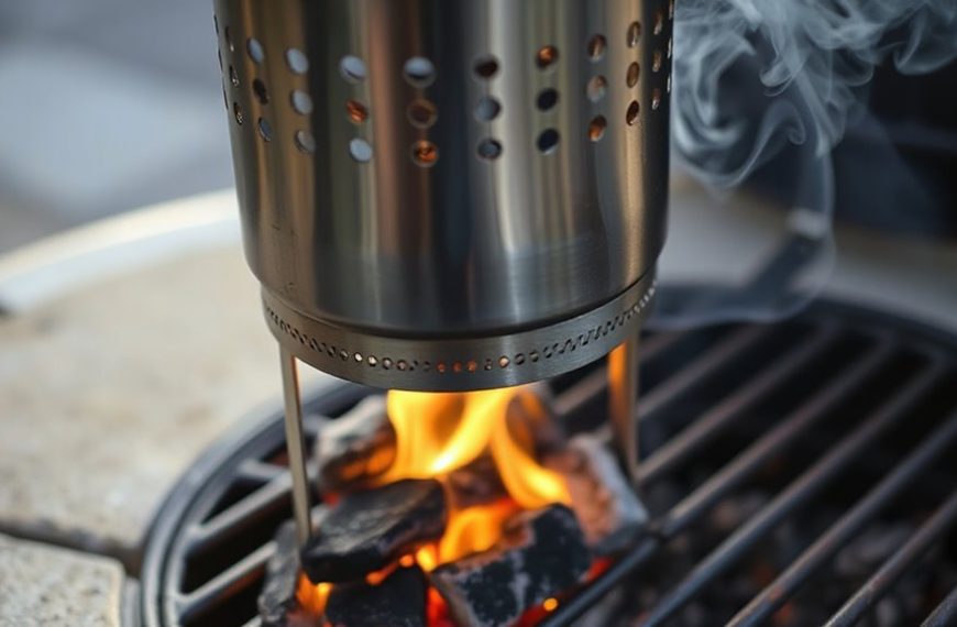 charcoal chimney starter preheating tips