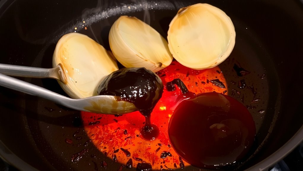 charred shallots precision flavor texture control