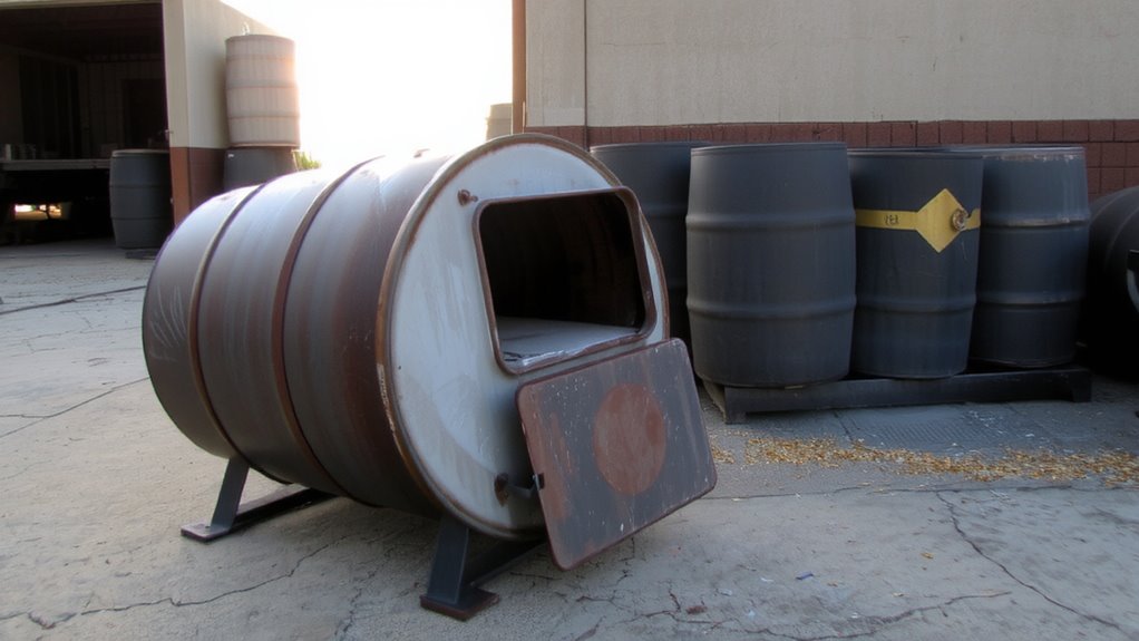 choose food grade thick steel barrel