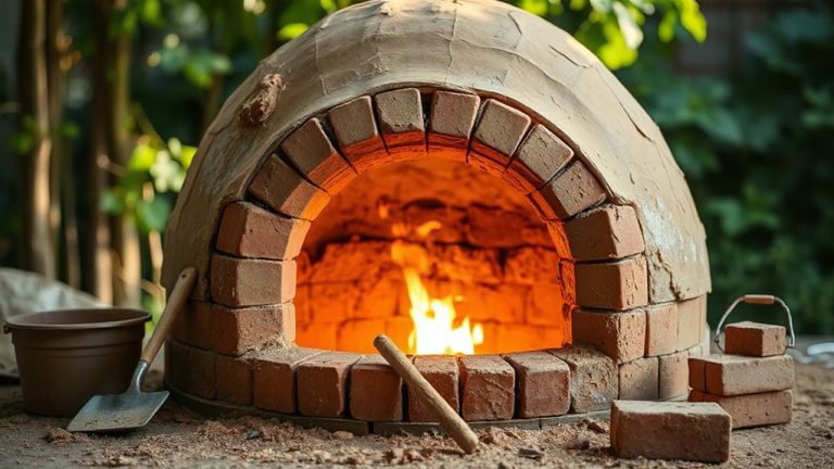 clay and firebrick tandoor oven