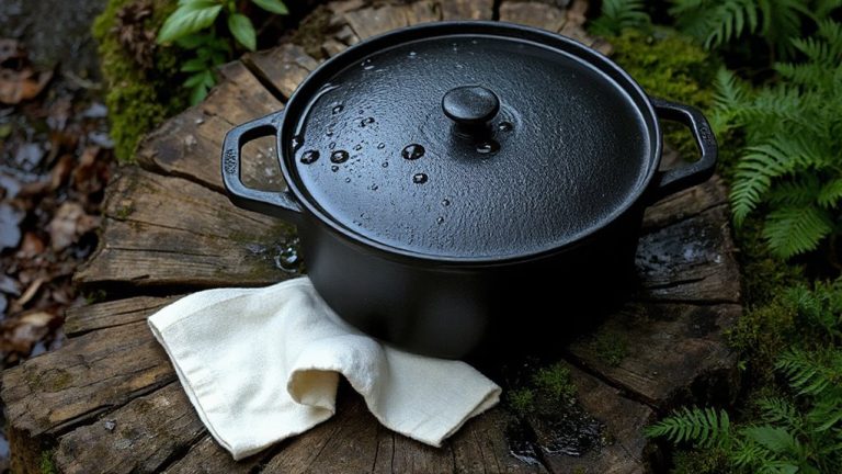 clean and re oil cast iron