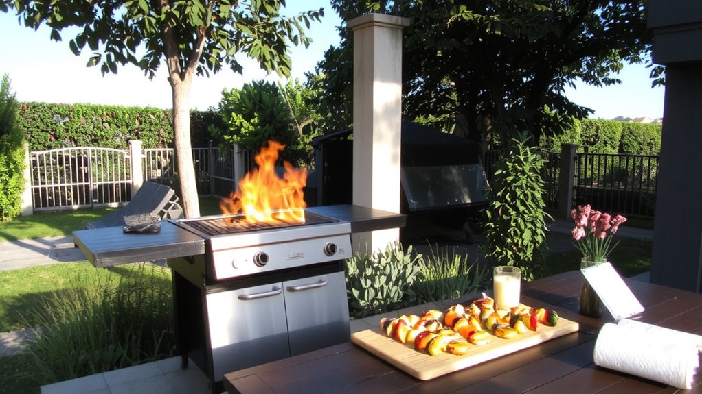 clean efficient eco friendly grilling