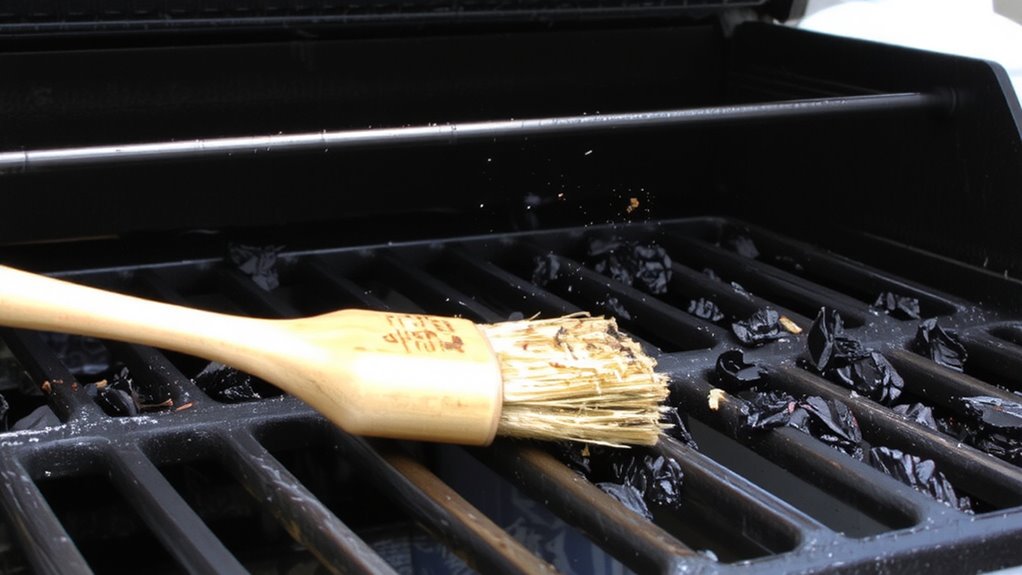 clean grates for better cooking