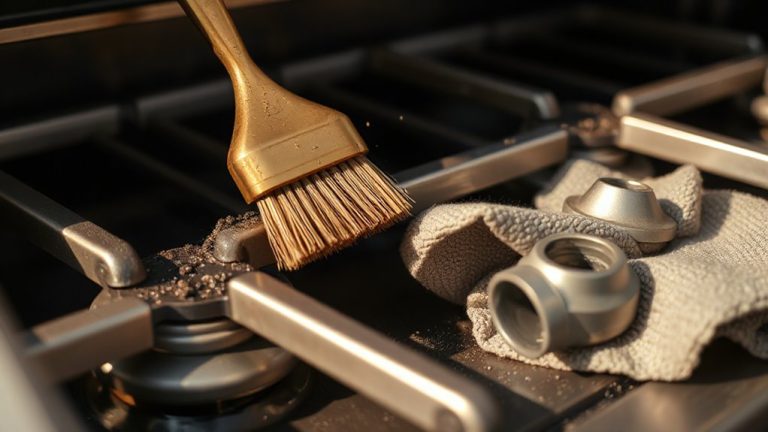 clean grill burners regularly