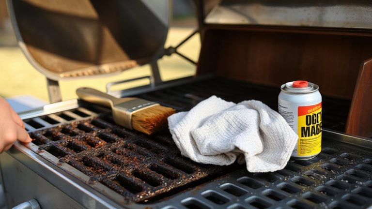 clean pellet grill thoroughly