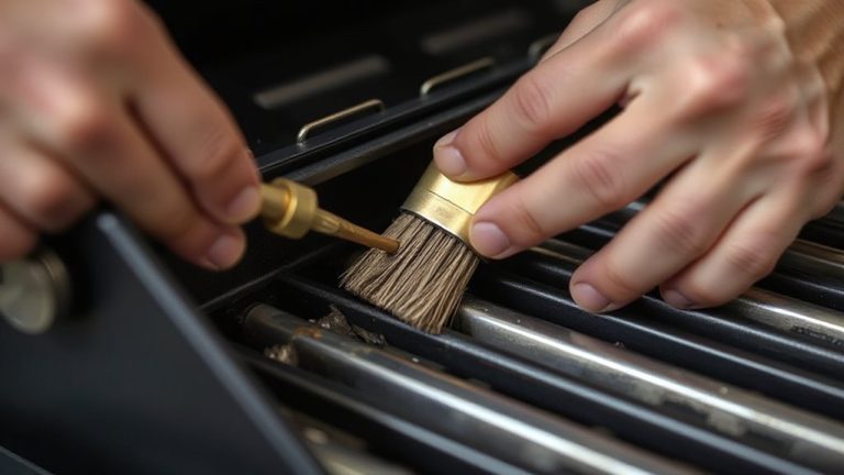 clean venturi tubes for even flame