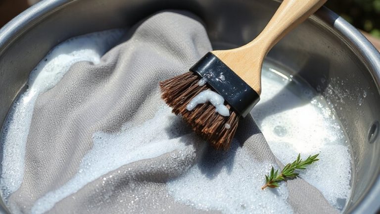 cleaning stored grill covers