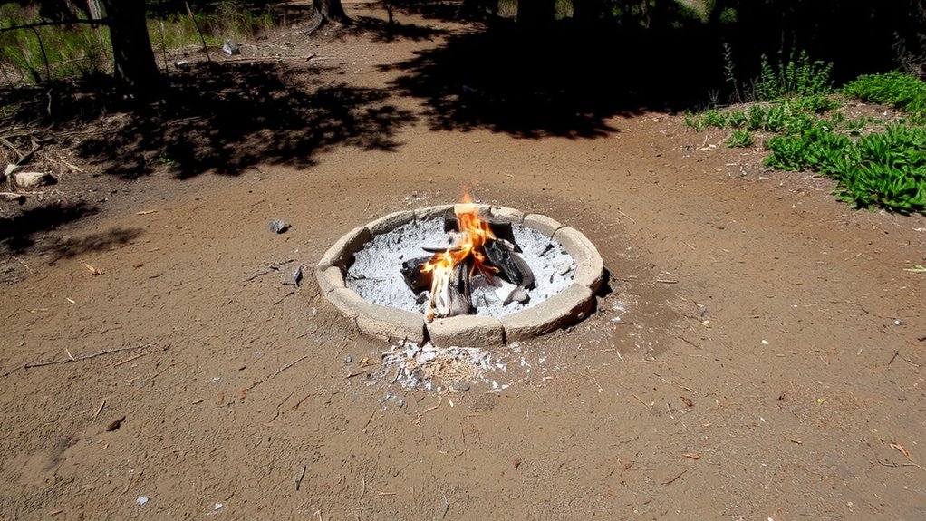 clear all flammable brush