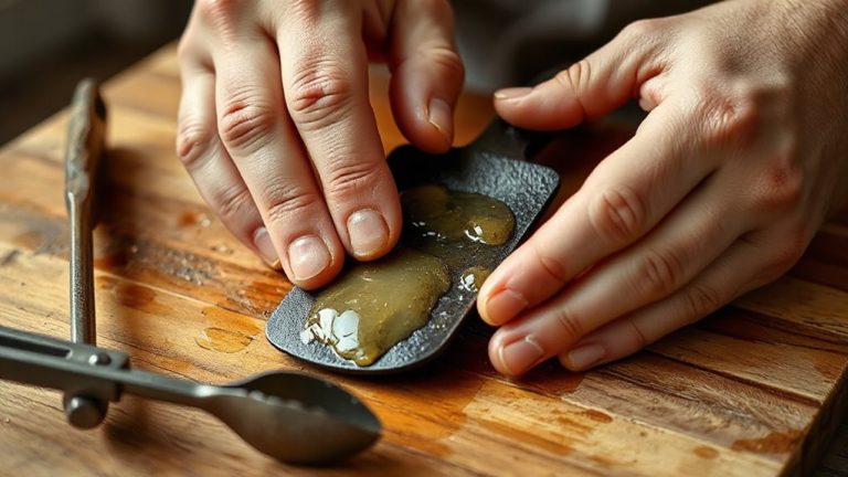 coconut oil seasoning small tools