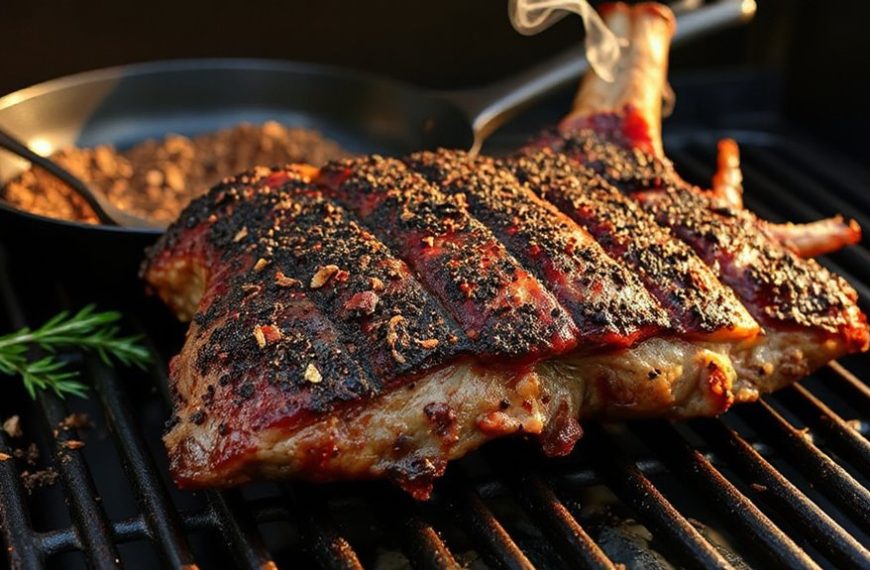 coffee ancho grilled tri tip