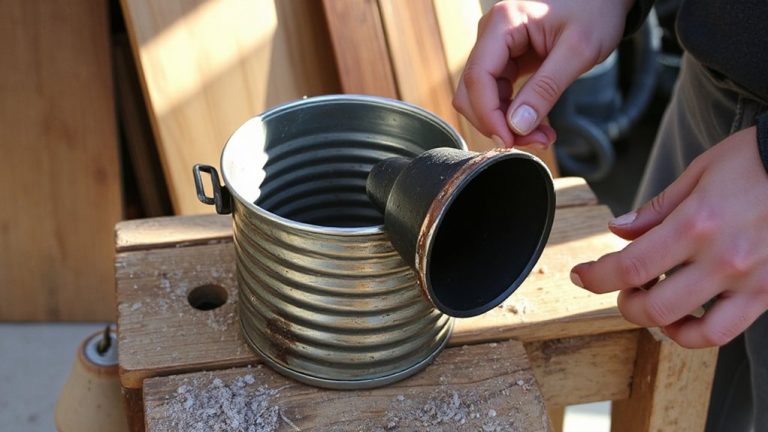 coffee can rocket stove