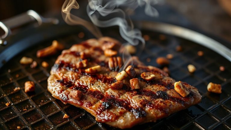 cold smoked pecan after gas grilling