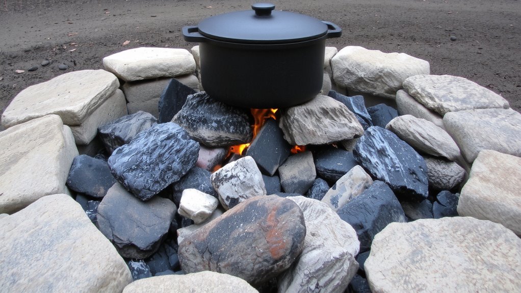 control heat with coal spacing