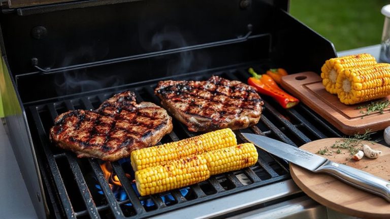 cooking with propane grills