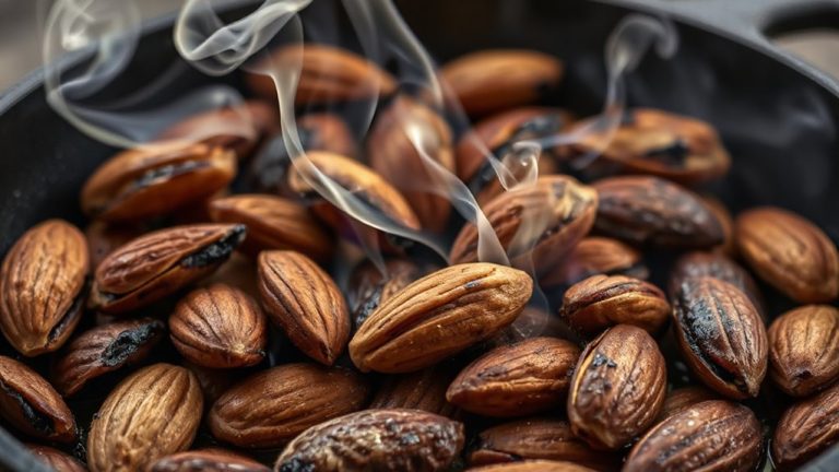 dark roast almond shells