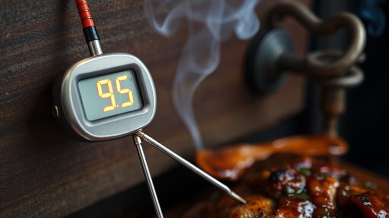 digital thermometer probe monitoring