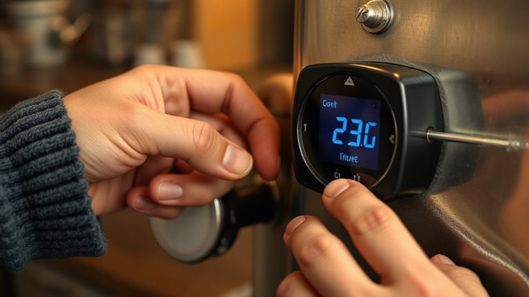 digital thermostat smoker maintenance