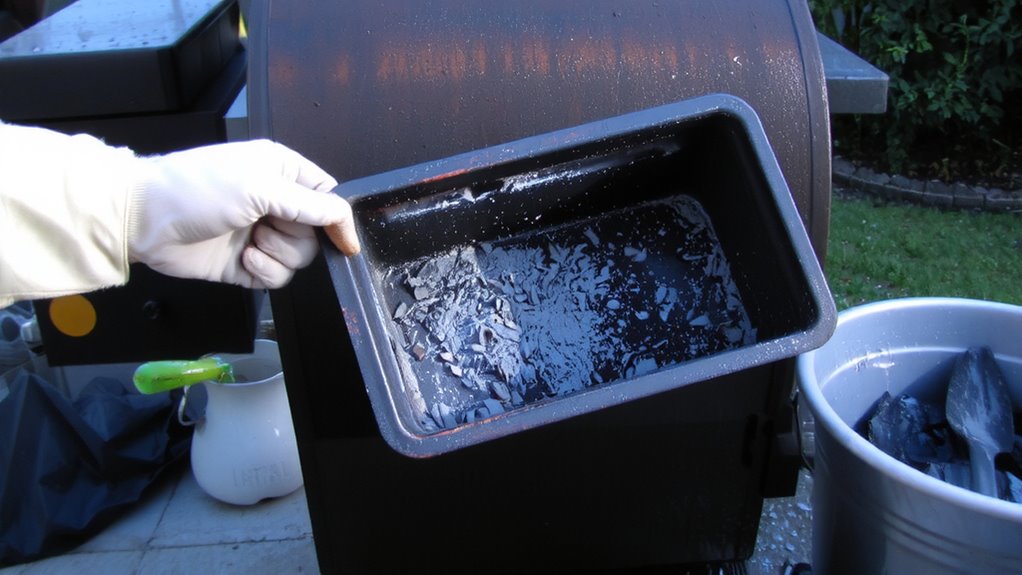 dispose of ashes safely