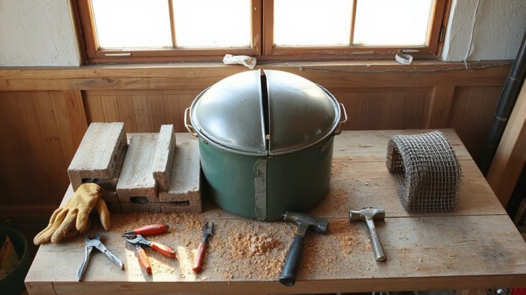 diy charcoal grill construction
