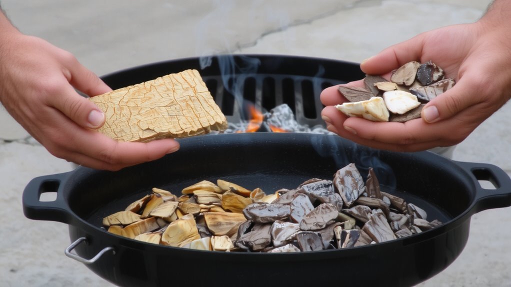 dry chips burn better
