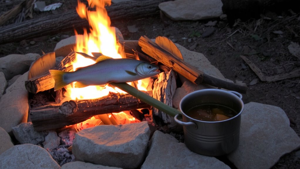 dry wood for safe cooking