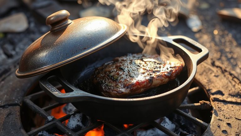 durable cast iron grilling cookware