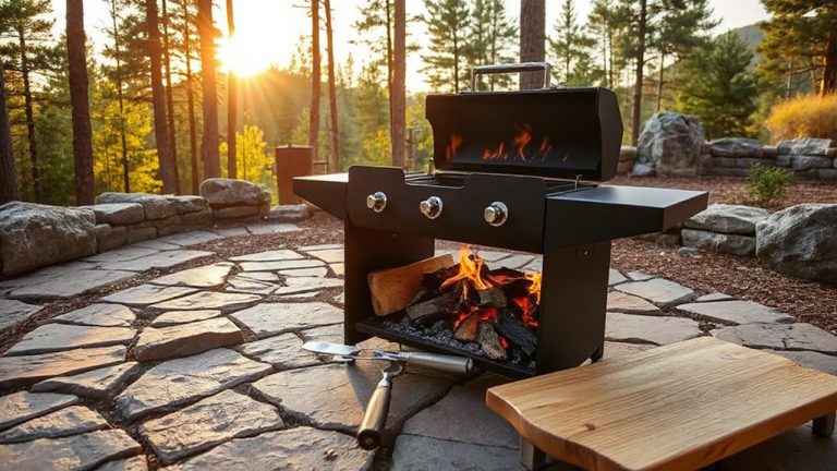 efficient charcoal grill design