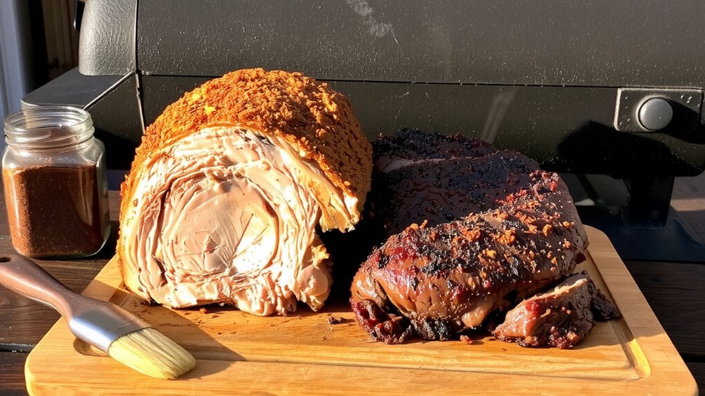 enhance smoke with balanced rub