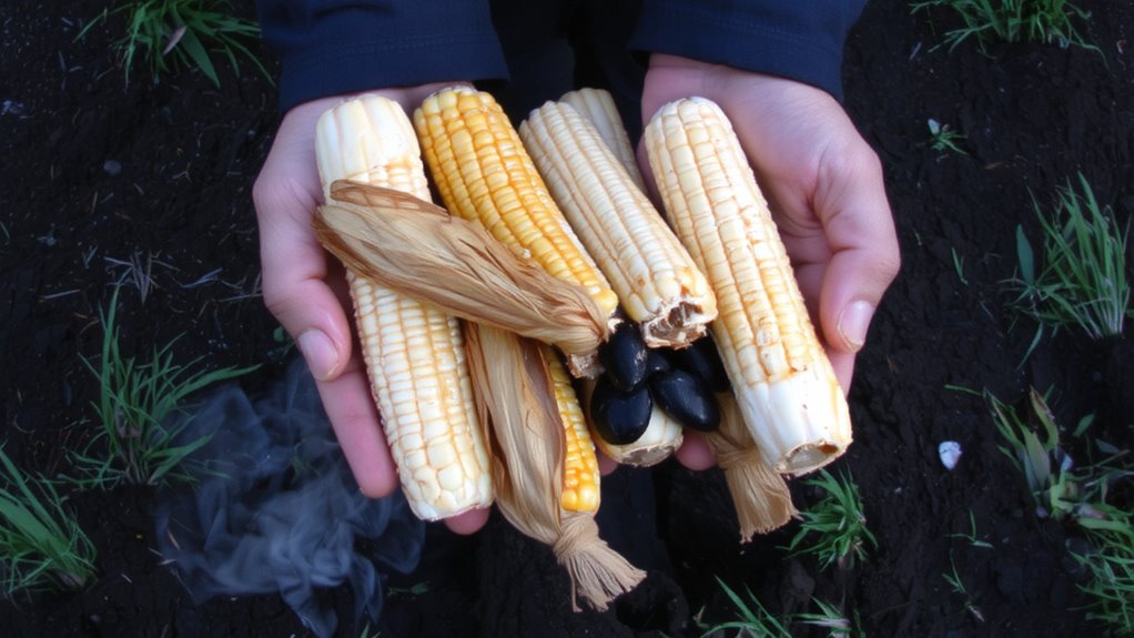 fermented corn cobs enhance smoke flavor