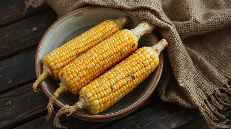 fermenting corn cobs for earthy smoke