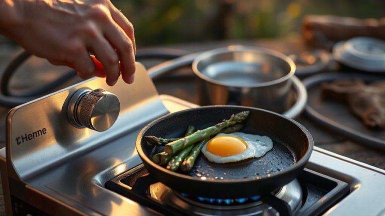 flame control for delicate cooking