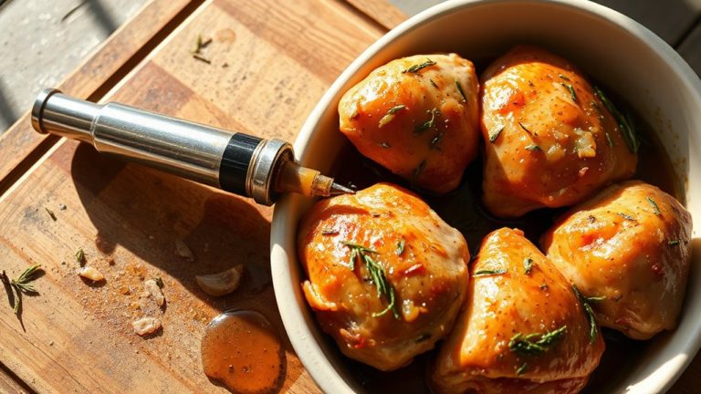 flavor packed marinade injectors